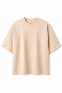T-shirt Crop Beige