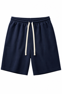 Pantaloncino Elegante Blu Notte