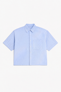 Camicia Millerighe Celeste