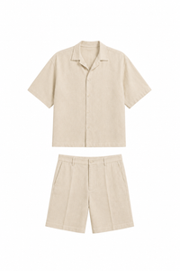 Coordinato Mykonos In Lino Beige