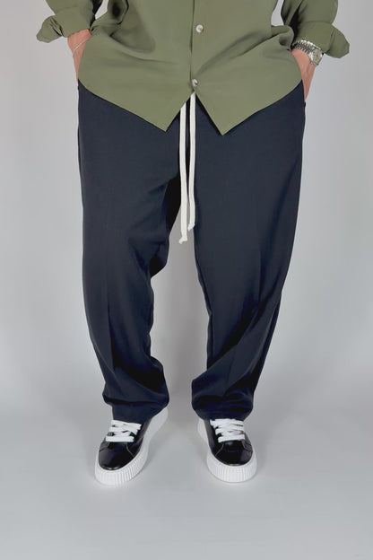Pantalaccio Elegante Nero Oversize Fit